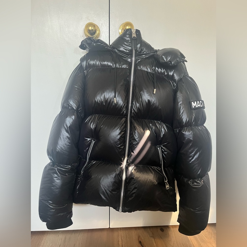 Size 38 Mackage Kent puffer jacket in black